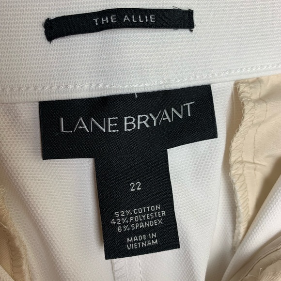 Lane Bryant white Allie shorts - Picture 6 of 7